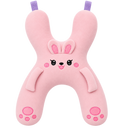 Pink Bunny travel pillow